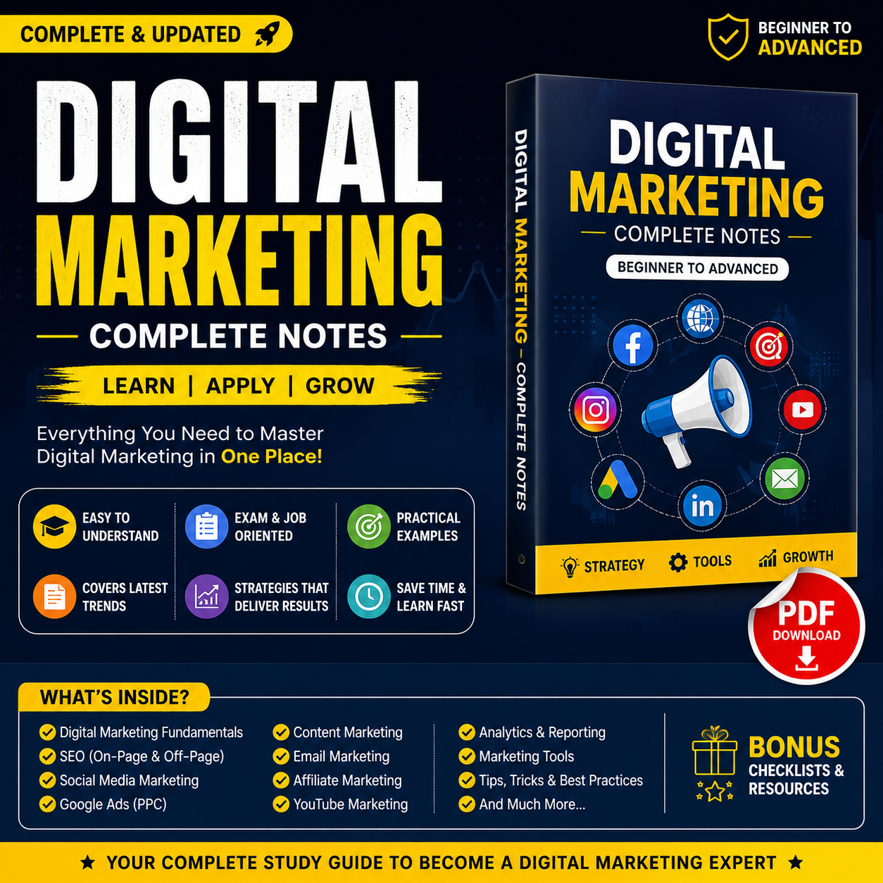 Master Digital Marketing Notes 2026